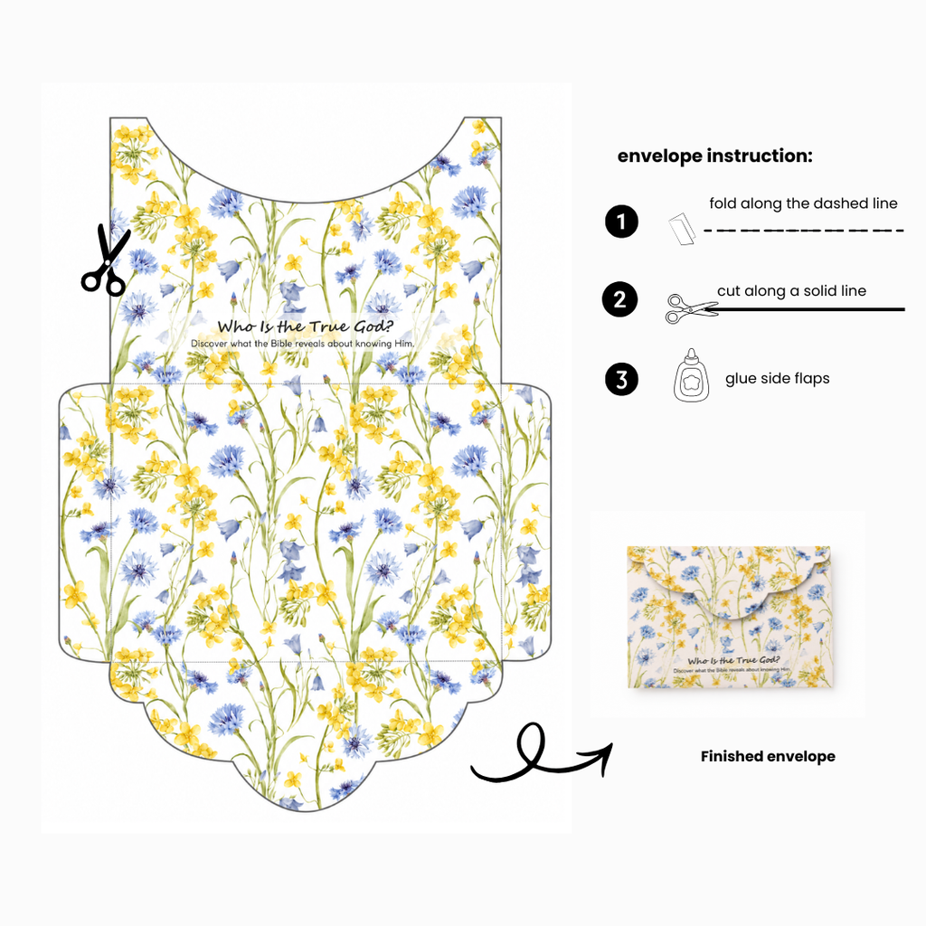 Printable Letter Writing Pad & Envelope Set – Floral Edition (Set of 3) | Instant Download | Printable Stationery | A4 PDF | Digital Letter Paper
