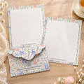Printable Letter Writing Pad & Envelope Set – Floral Edition (Set of 3) | Instant Download | Printable Stationery | A4 PDF | Digital Letter Paper
