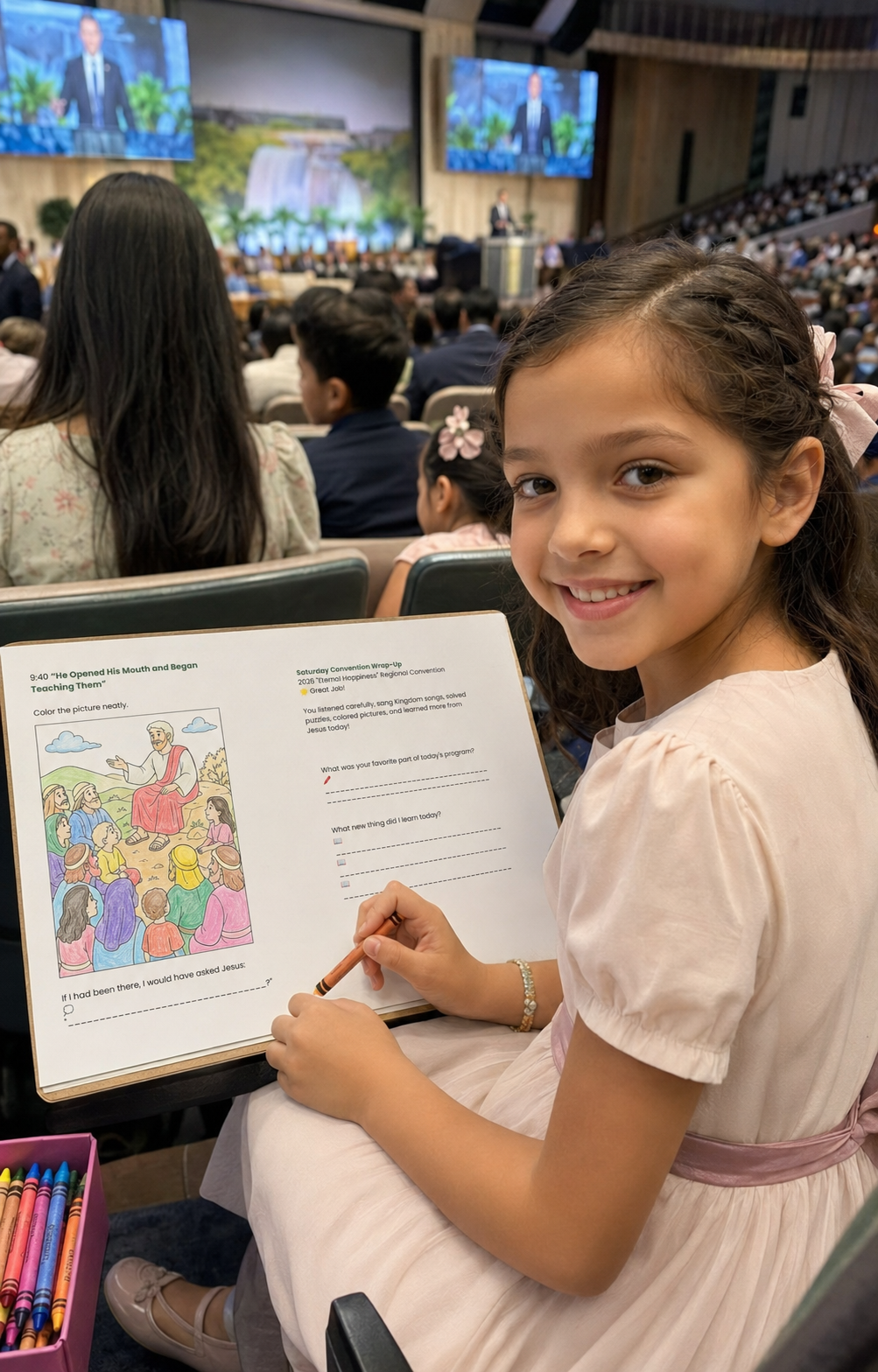 FREE 2026 "Eternal Happiness" Regional Convention Kids Activity Workbook (Printable PDF)