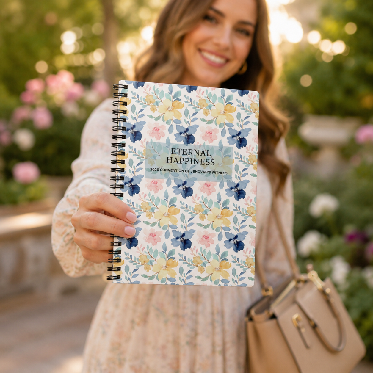 Eternal Happiness 2026 Convention Journal | Premium Floral Edition 🌸🌸🌸