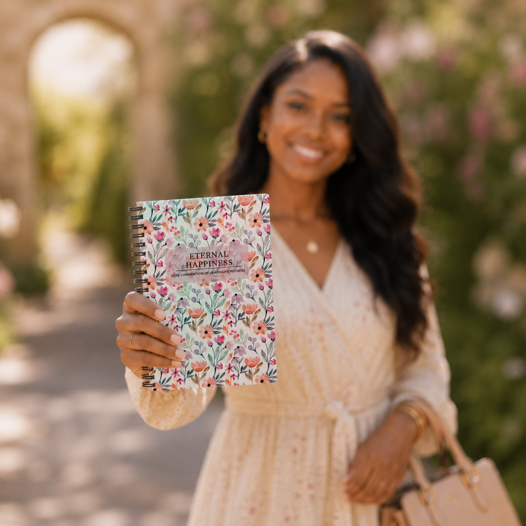 Eternal Happiness 2026 Convention Journal | Premium Floral Edition 🌸🌸🌸