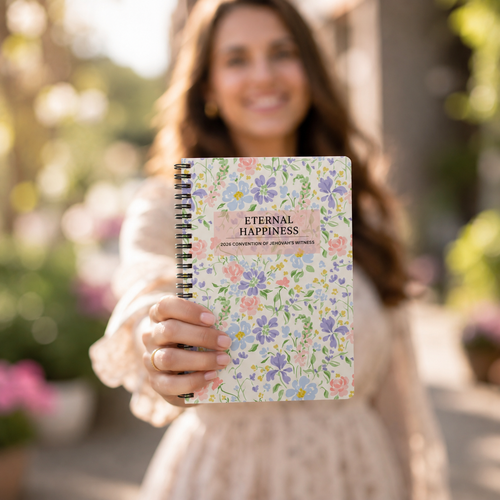 Eternal Happiness 2026 Convention Journal | Premium Floral Edition 🌸🌸🌸
